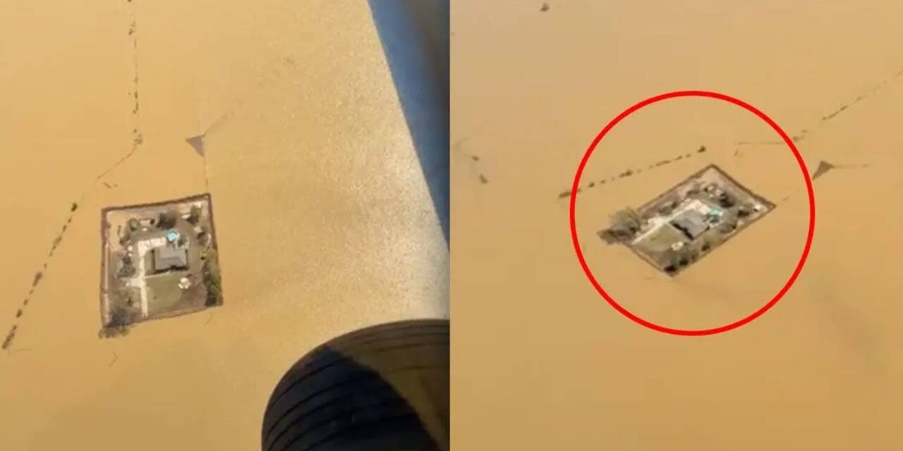 Brothers Build Clever System to Keep Their Family Home Dry While Everything Around It Floods