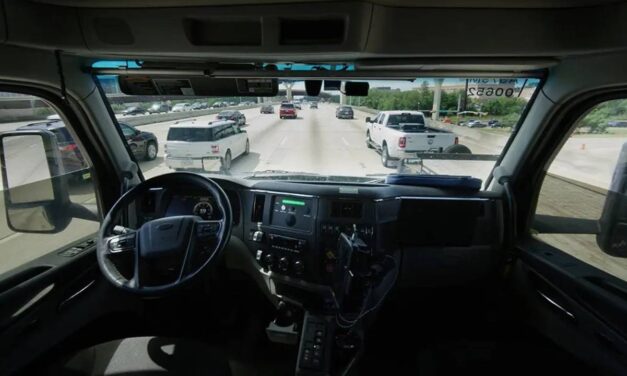 Trucking Company Deploys Self-Driving 18-Wheeler Where Human Employee Can Chill Out and Watch YouTube Videos in the Back as It Bombs Down the Highway