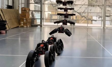 Morphing Drone Can Seamlessy Switch Between Flying and Driving Mode
