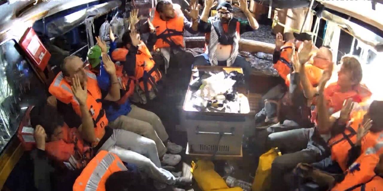 Kidnapped in Int’l Waters”: Israel Intercepts Gaza-Bound Aid Ship, Detains Greta Thunberg & Others