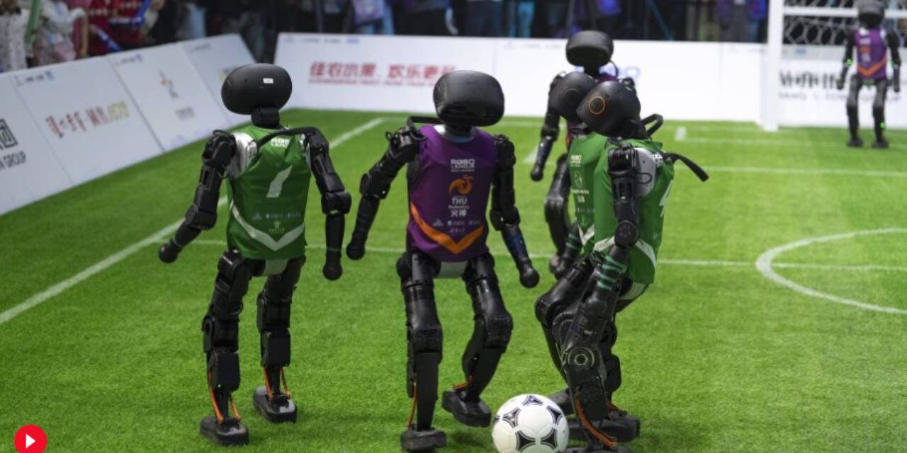 China’s humanoid robots generate more soccer excitement than their human counterparts