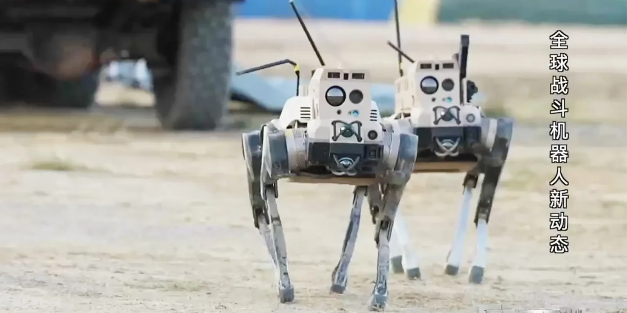 China Shows Off Armed Attack Robots