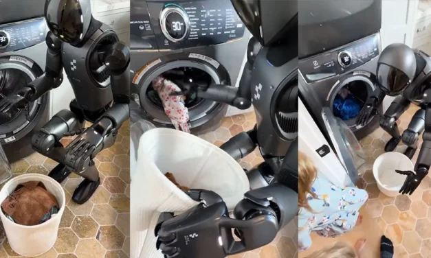 Wild Video Shows Humanoid Robot Loading a Washing Machine Pretty Well