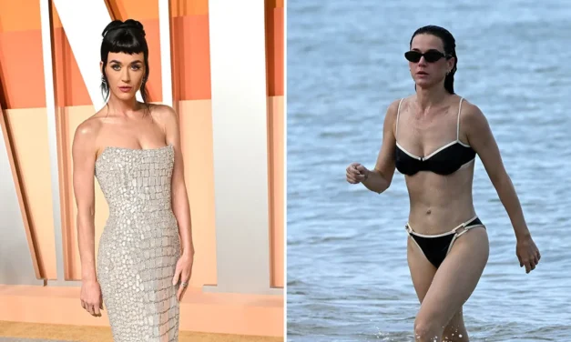 Katy Perry turns heads in bikini on Miami Beach, days before testifying in $15M mansion trial
