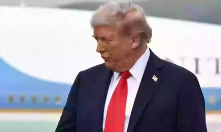 Donald Trump’s hands go viral as large blotches of ‘foundation’ appear leaving people concerned