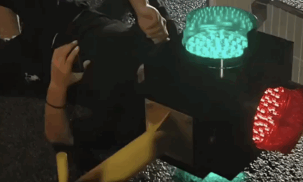 Man Gets Head Stuck in Traffic Light After Crashing into It