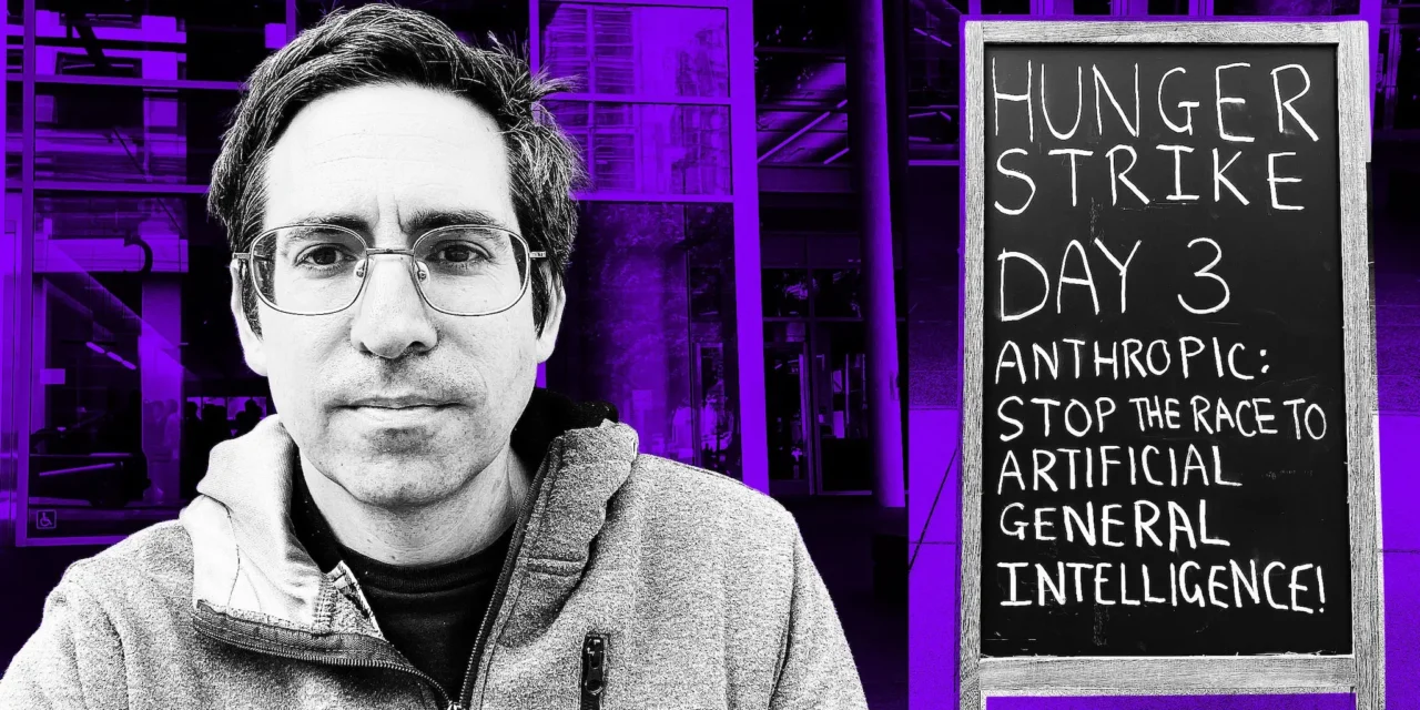 Anti-AI Activist on Day Three of Hunger Strike Outside Anthropic’s Headquarters