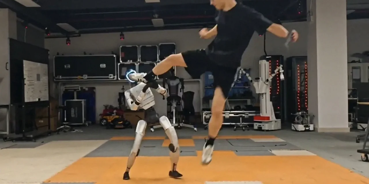 Unstoppable Martial Arts Robot Can Take a Direct Dropkick Without Falling Down