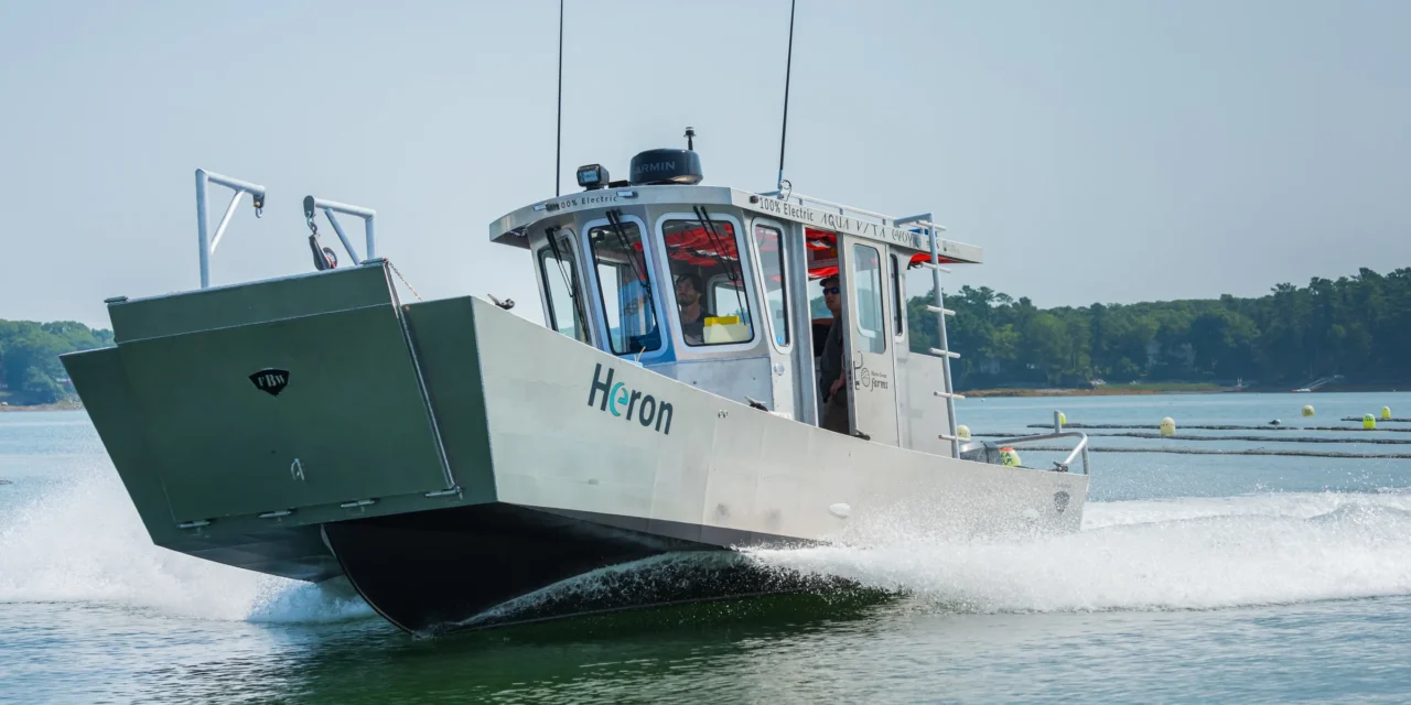 Electric Boats Drive New England Aquaculture