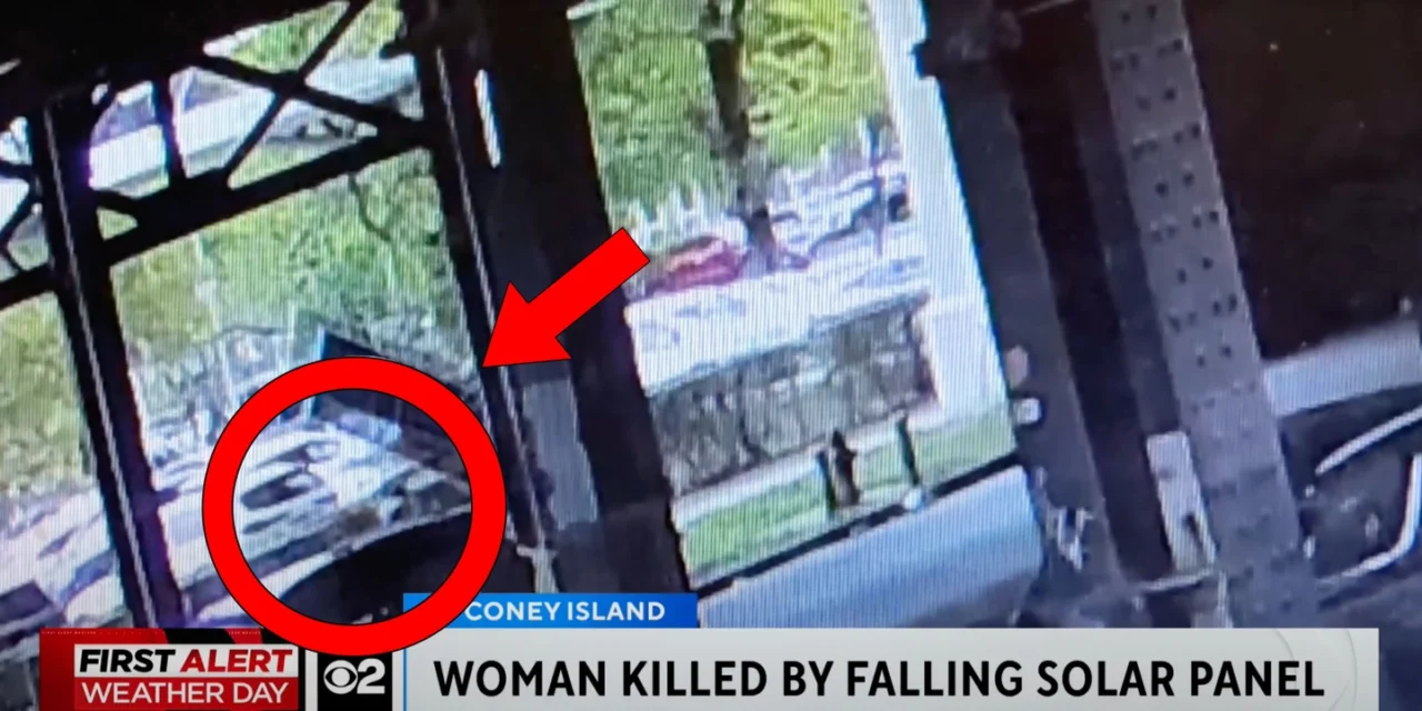 NYC Woman Killed By Flying Solar Panel During Nor’easter