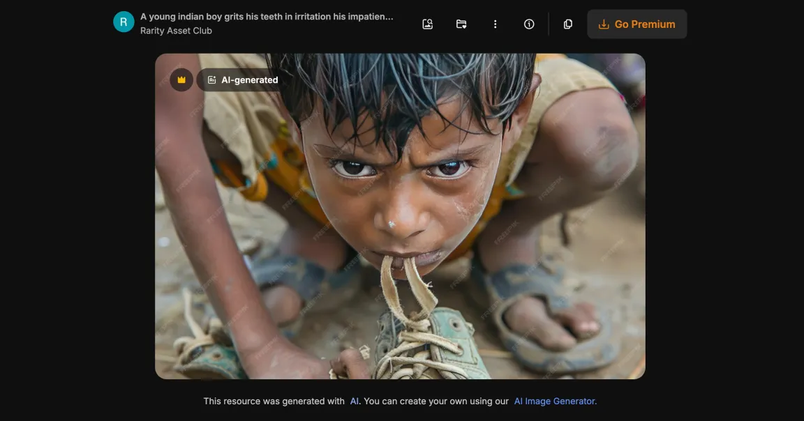Charities Using AI-Generated Photos of Starving Children to Raise Money