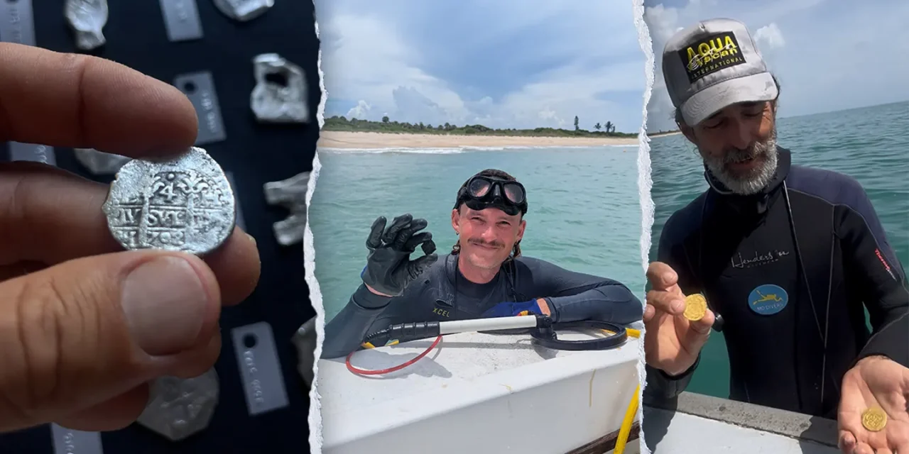 Divers discover $1 million in gold and silver coins in Florida shipwreck from 1700s