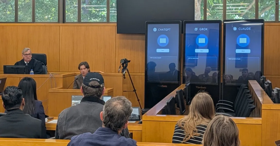 Law School Tests Trial With Jury Made Up of ChatGPT, Grok, and Claude