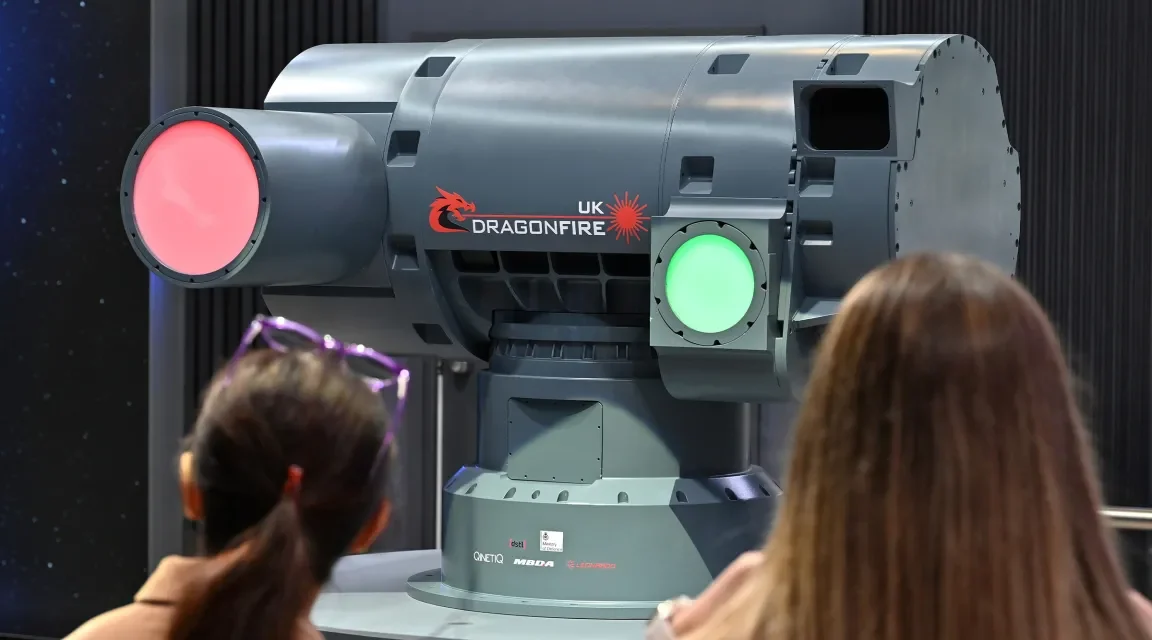 British Military Attacks Drones With Huge Laser