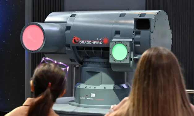 British Military Attacks Drones With Huge Laser