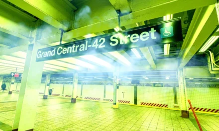 Corporation Pumping Soothing Gas Into New York Subway Station