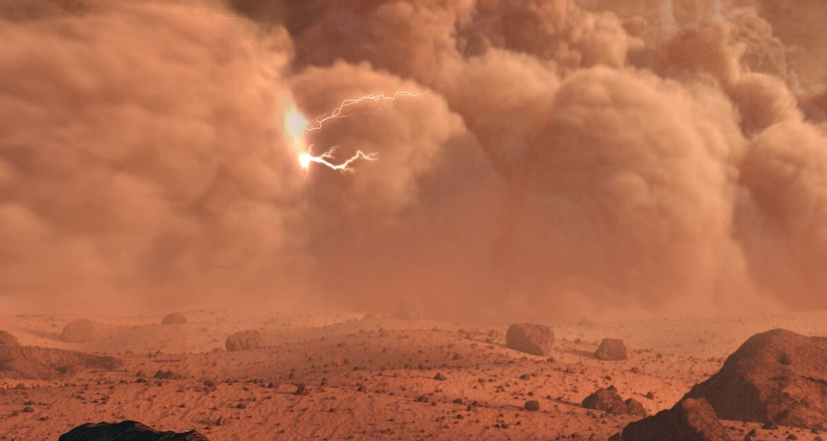 NASA Recorded Lightning Crackling on Mars For The First Time