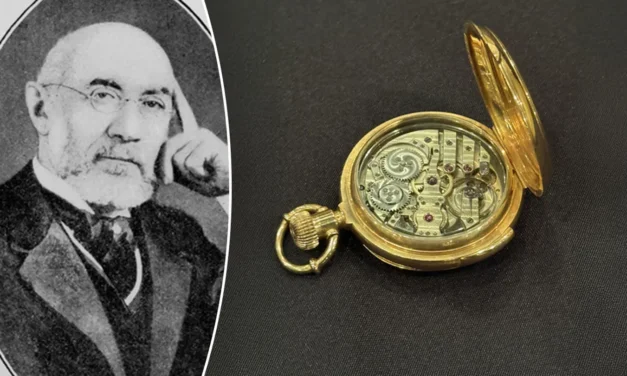 Titanic passenger’s rare gold pocket watch could become priciest artifact ever sold
