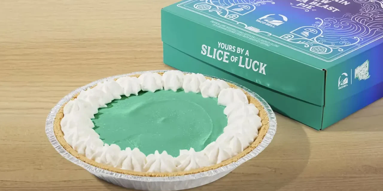 The latest fast-food oddity — a Mountain Dew pie from Taco Bell — sparks frenzy online