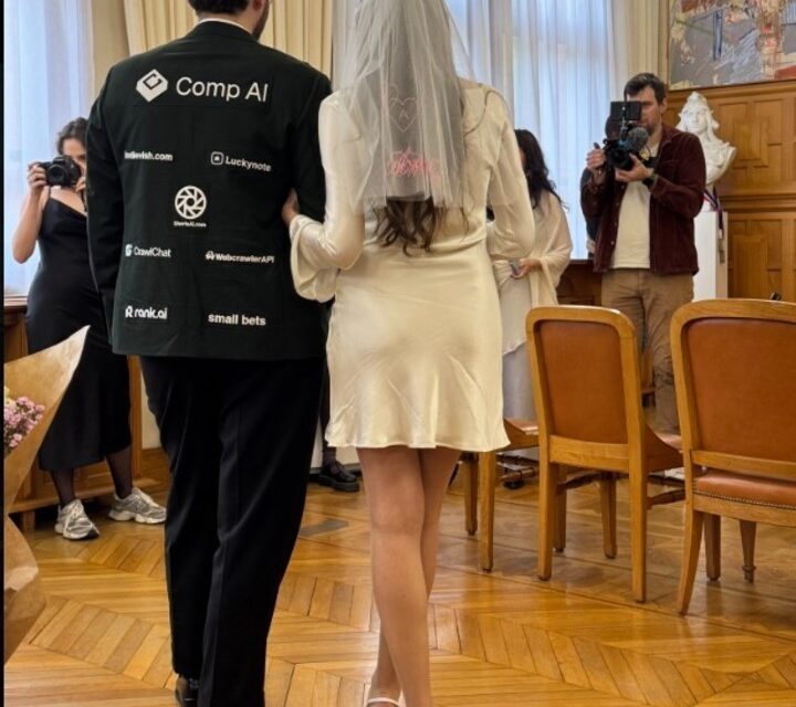 Tech Entrepreneur Finances Wedding by Selling Advertisements on His Suit Jacket