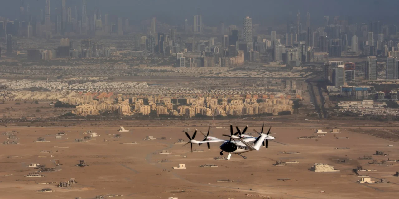 First Air Taxi Service to Launch in Dubai in 2026
