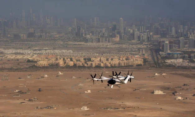 First Air Taxi Service to Launch in Dubai in 2026
