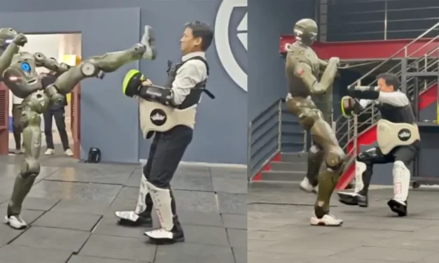Video Shows Robot Attacking CEO