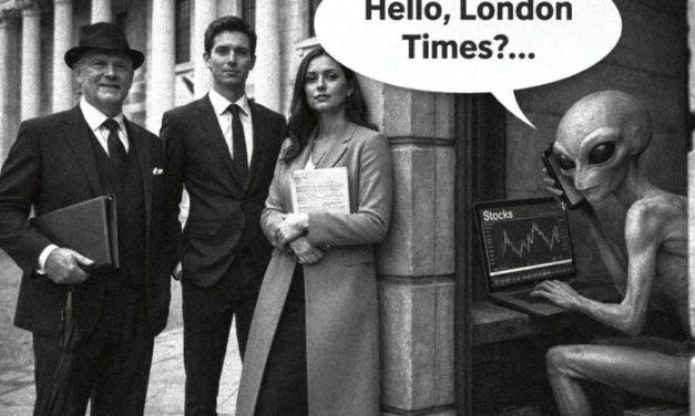 Bank of England Preparing for Crisis of … Aliens?