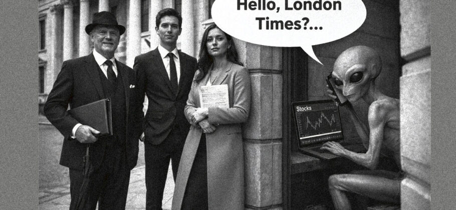 Bank of England Preparing for Crisis of … Aliens?