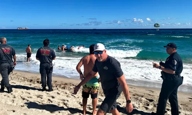 Florida paraglider survives 500-foot plunge into ocean