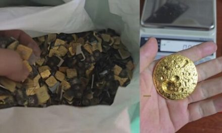 Blogger Refines 191 Grams of Gold Out of Electonic Waste, Including Thousands of SIM Cards