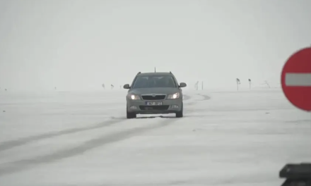 Take a ride across frozen sea on Estonia’s ice road
