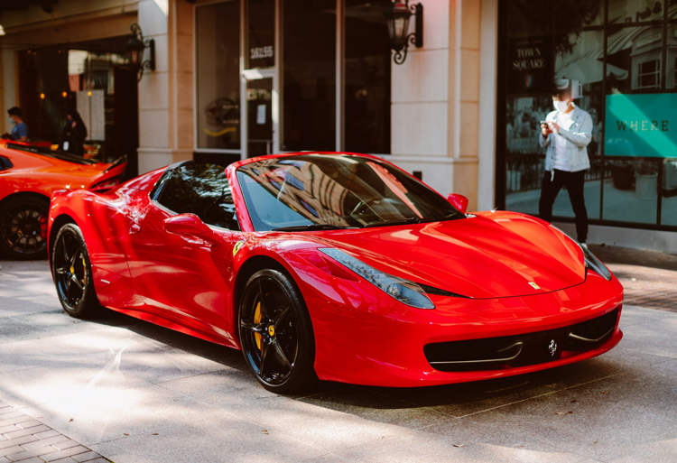 Police Stop Homeless Person on Benefits Driving a $250,000 Ferrari