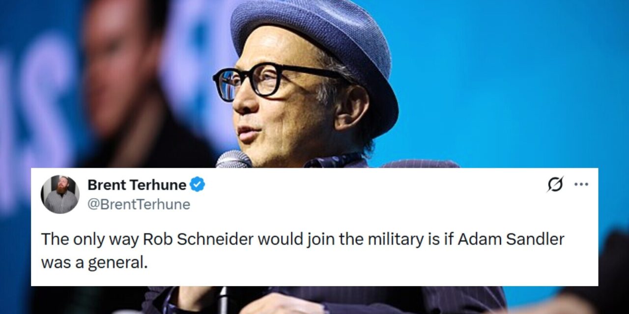 Non-Veteran Rob Schneider Roasted For Demanding A Draft