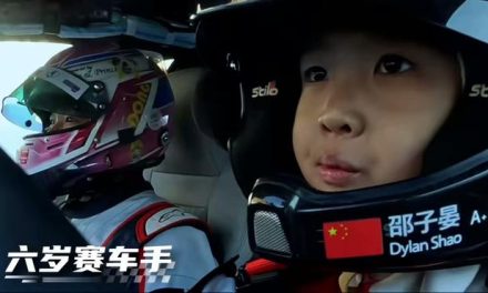 China’s Youngest Professional Racecar Driver Got His Licence When He Was Only Five Years Old