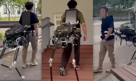 Body Horror Robot Turns Human Into Centaur