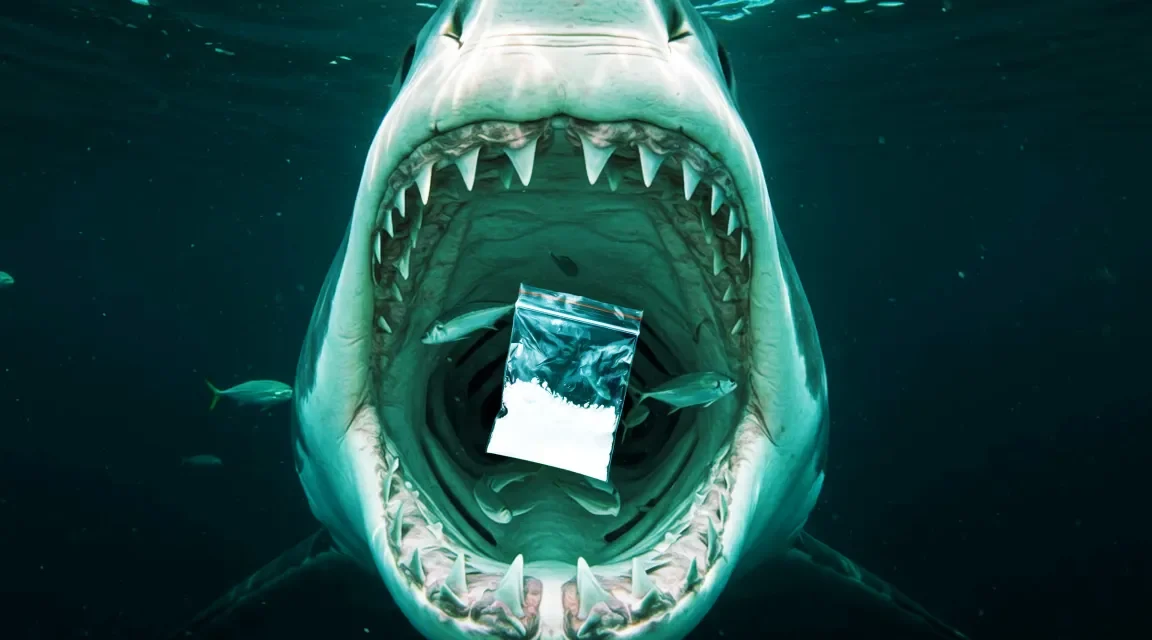 Sharks Showing Unusually High Levels of Cocaine
