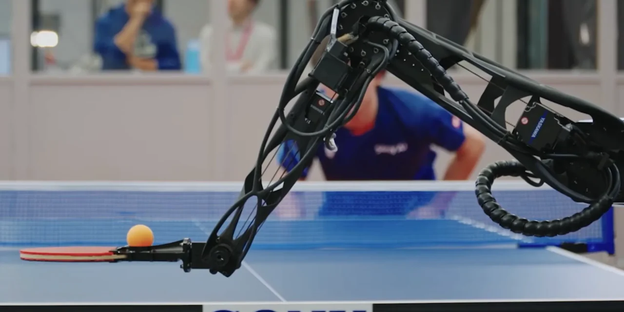 Who Wins in Robot vs. Pro Ping-Pong Player?