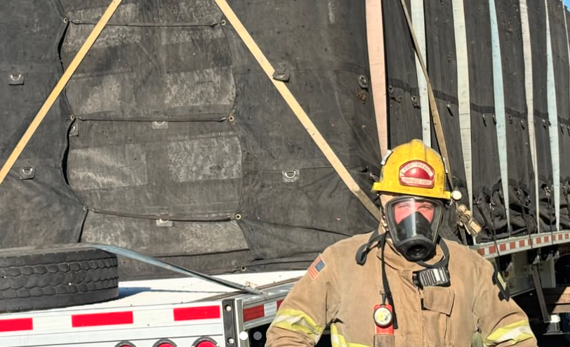 Firefighters rescue 25 million bees in broken-down semi