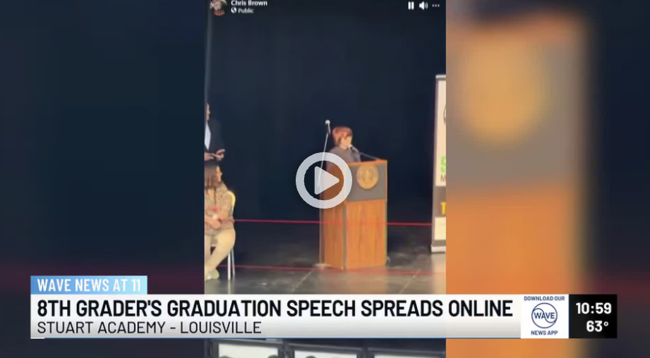 ‘This school is f***ing ridiculous’: 8th grader’s graduation speech goes viral