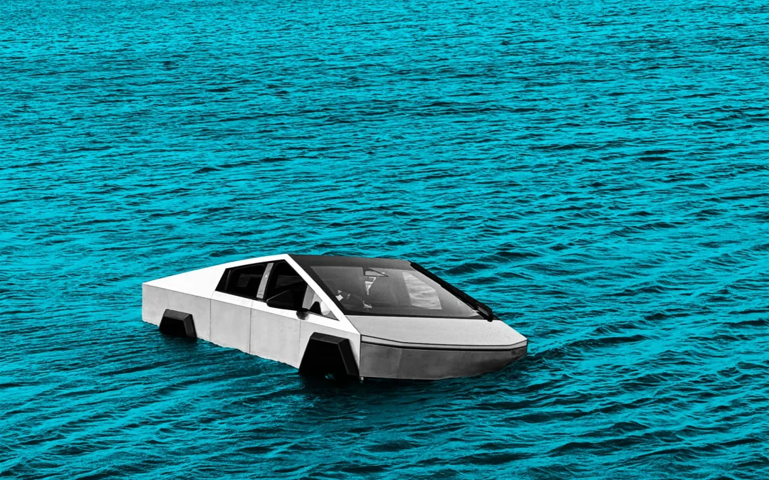 Man Drives Cybertruck Into Lake to Test Elon Musk’s “Boat” Claims, and It Went About as Well as You’d Guess