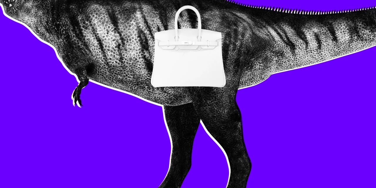 Scientists Say $600,000 Lab-Grown “T-Rex Leather” Handbag Is Actually Something Laughable
